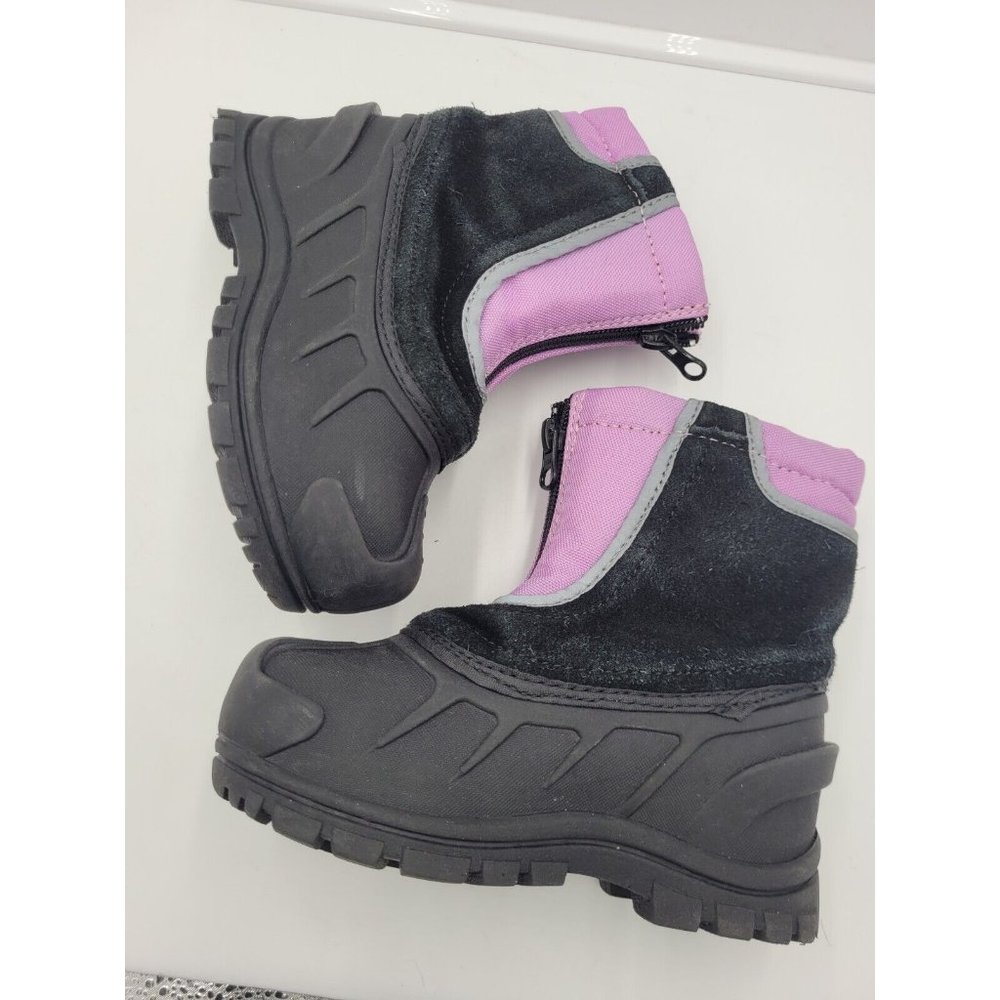 Itasca Winter Boots Toddler 10 Snow Buster Shoes Kids Leather Waterproof